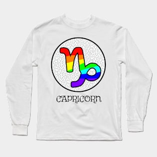 ZODIAC PRIDE CAPRICORN Long Sleeve T-Shirt